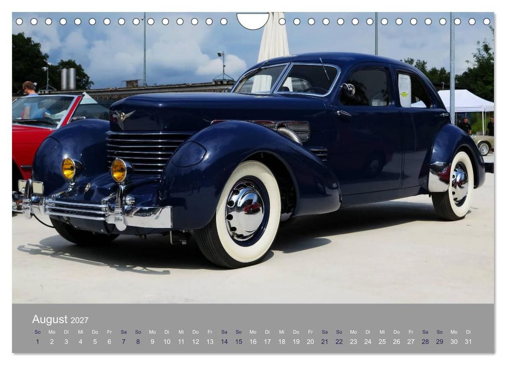 Weitere Ansicht: US-Strassenkreuzer (Wandkalender 2027 DIN A4 quer), CALVENDO Monatskalender | Arie Wubben - CH-8942 Oberrieden, Calvendo