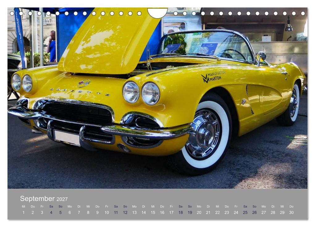 Weitere Ansicht: US-Strassenkreuzer (Wandkalender 2027 DIN A4 quer), CALVENDO Monatskalender | Arie Wubben - CH-8942 Oberrieden, Calvendo
