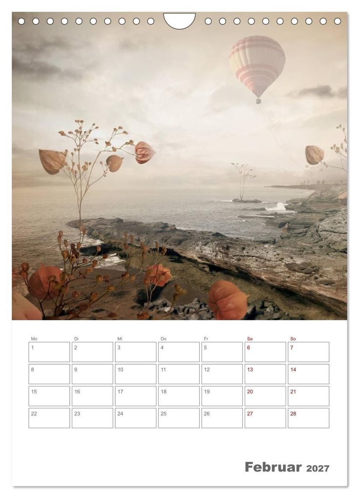 Weitere Ansicht: Surrealistische Reisen (Wandkalender 2027 DIN A4 hoch), CALVENDO Monatskalender | Grodner Buchholz, Calvendo