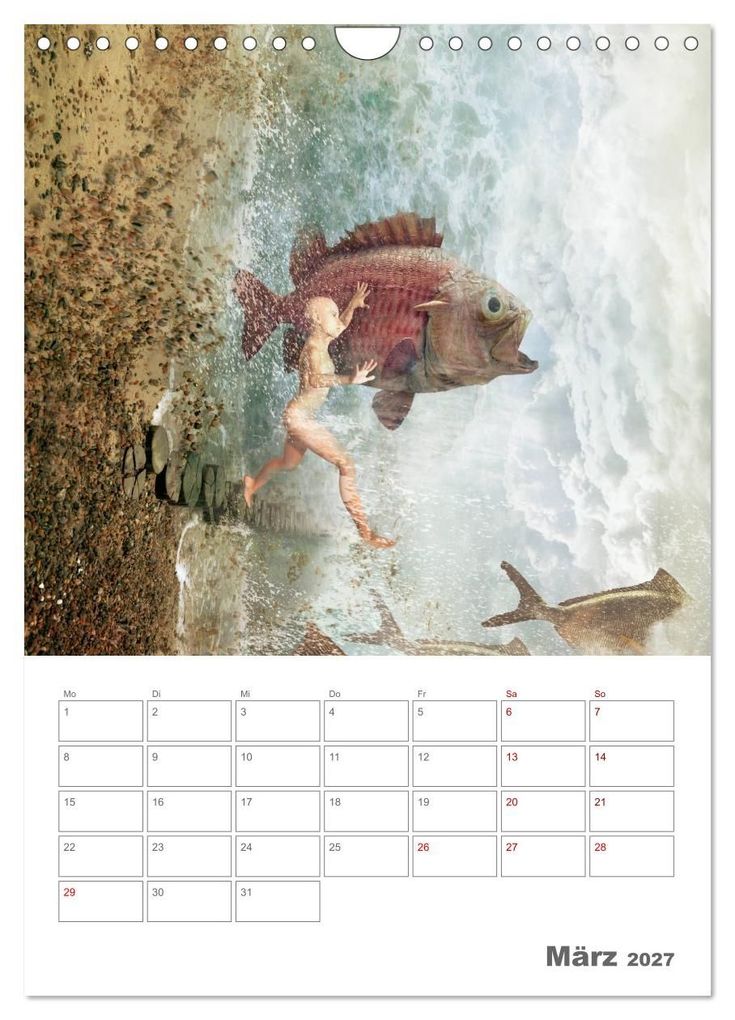 Weitere Ansicht: Surrealistische Reisen (Wandkalender 2027 DIN A4 hoch), CALVENDO Monatskalender | Grodner Buchholz, Calvendo
