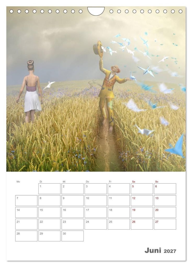 Weitere Ansicht: Surrealistische Reisen (Wandkalender 2027 DIN A4 hoch), CALVENDO Monatskalender | Grodner Buchholz, Calvendo