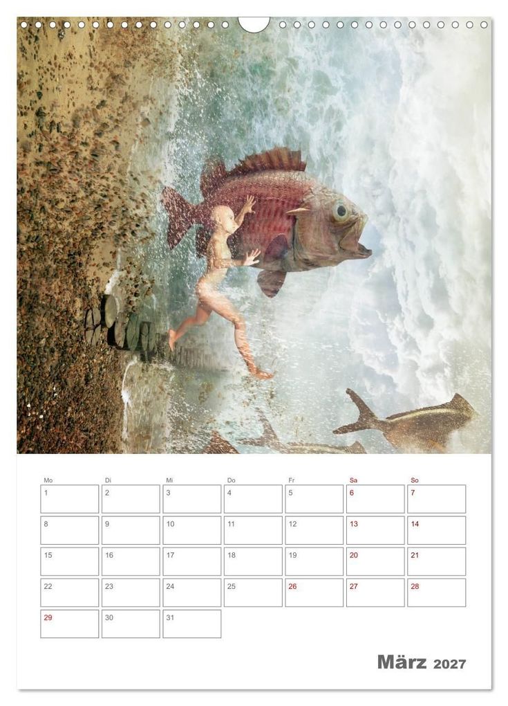 Weitere Ansicht: Surrealistische Reisen (Wandkalender 2027 DIN A3 hoch), CALVENDO Monatskalender | Grodner Buchholz, Calvendo