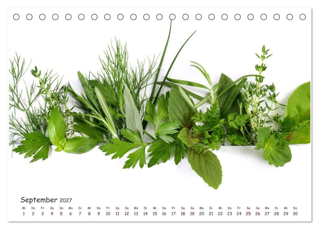 Weitere Ansicht: Food Panorama - Küchenkalender 2027 (Tischkalender 2027 DIN A5 quer), CALVENDO Monatskalender | Georg Hergenhan, Calvendo