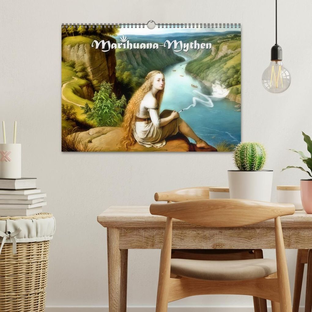 Weitere Ansicht: Marihuana-Mythen (Wandkalender 2027 DIN A3 quer), CALVENDO Monatskalender | Garrulus glandarius, Calvendo