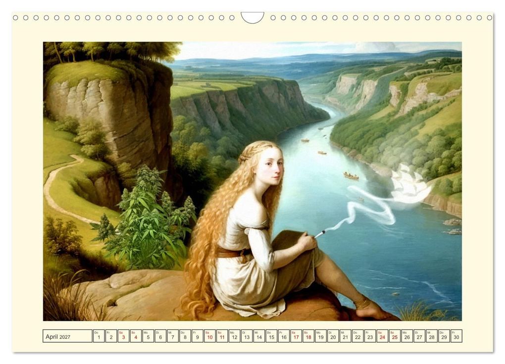Weitere Ansicht: Marihuana-Mythen (Wandkalender 2027 DIN A3 quer), CALVENDO Monatskalender | Garrulus glandarius, Calvendo
