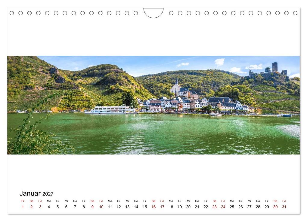 Weitere Ansicht: Mosel im Panorama (Wandkalender 2027 DIN A4 quer), CALVENDO Monatskalender | Jürgen Feuerer, Calvendo