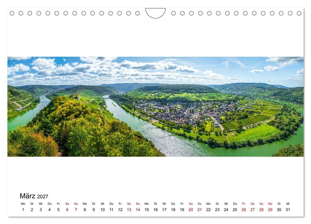 Weitere Ansicht: Mosel im Panorama (Wandkalender 2027 DIN A4 quer), CALVENDO Monatskalender | Jürgen Feuerer, Calvendo