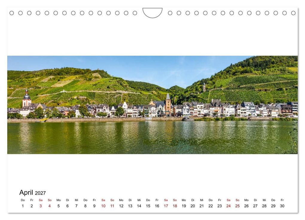 Weitere Ansicht: Mosel im Panorama (Wandkalender 2027 DIN A4 quer), CALVENDO Monatskalender | Jürgen Feuerer, Calvendo
