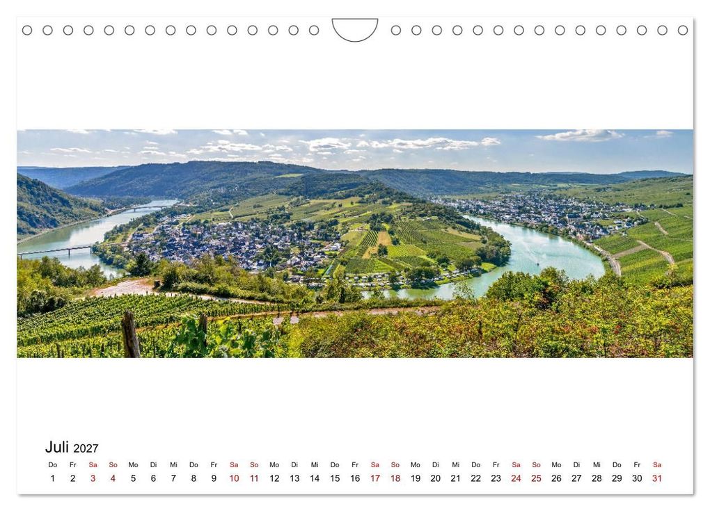 Weitere Ansicht: Mosel im Panorama (Wandkalender 2027 DIN A4 quer), CALVENDO Monatskalender | Jürgen Feuerer, Calvendo