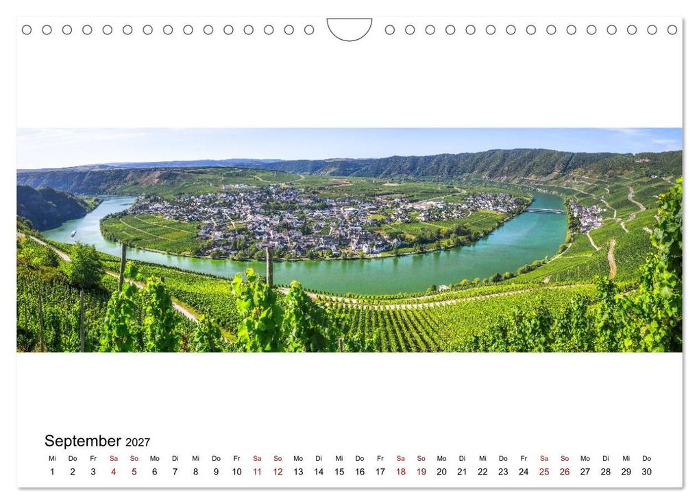 Weitere Ansicht: Mosel im Panorama (Wandkalender 2027 DIN A4 quer), CALVENDO Monatskalender | Jürgen Feuerer, Calvendo