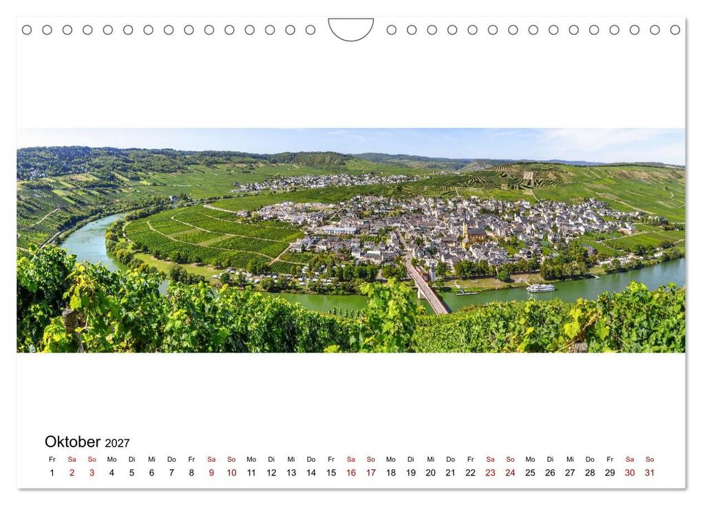 Weitere Ansicht: Mosel im Panorama (Wandkalender 2027 DIN A4 quer), CALVENDO Monatskalender | Jürgen Feuerer, Calvendo