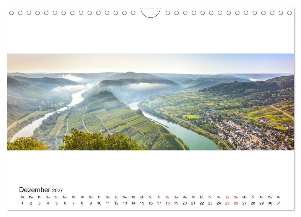 Weitere Ansicht: Mosel im Panorama (Wandkalender 2027 DIN A4 quer), CALVENDO Monatskalender | Jürgen Feuerer, Calvendo