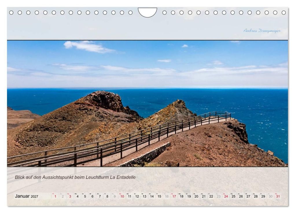 Weitere Ansicht: FUERTEVENTURA-PANORAMA (Wandkalender 2027 DIN A4 quer), CALVENDO Monatskalender | Andrea Dreegmeyer, Calvendo