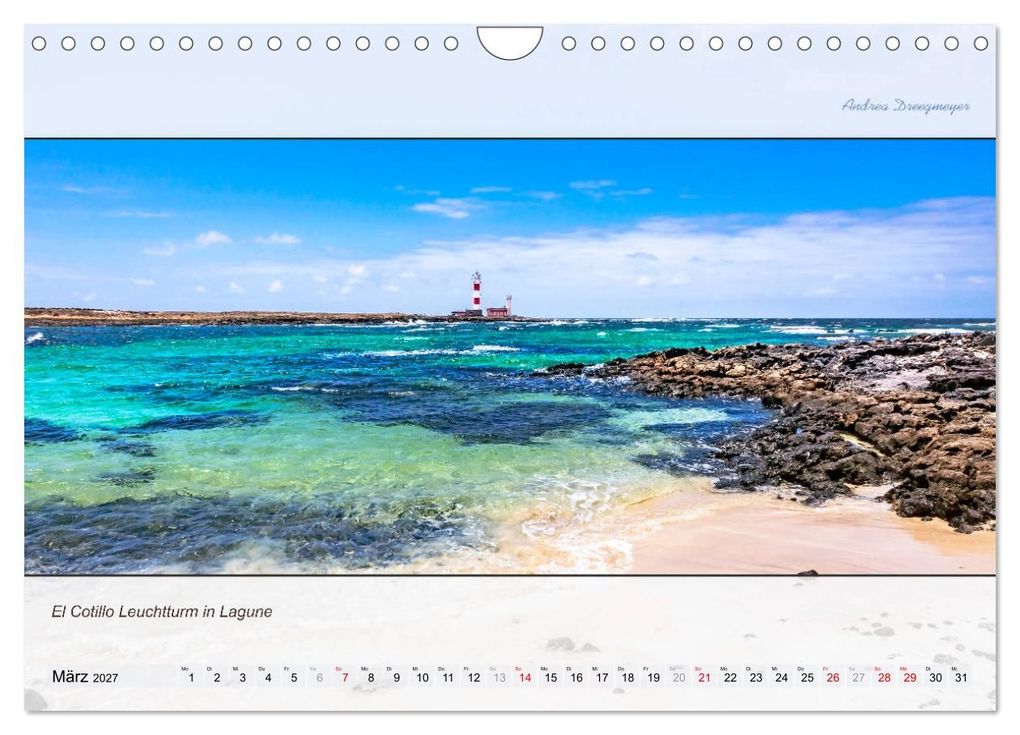 Weitere Ansicht: FUERTEVENTURA-PANORAMA (Wandkalender 2027 DIN A4 quer), CALVENDO Monatskalender | Andrea Dreegmeyer, Calvendo