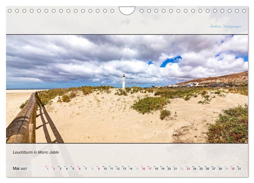 Weitere Ansicht: FUERTEVENTURA-PANORAMA (Wandkalender 2027 DIN A4 quer), CALVENDO Monatskalender | Andrea Dreegmeyer, Calvendo