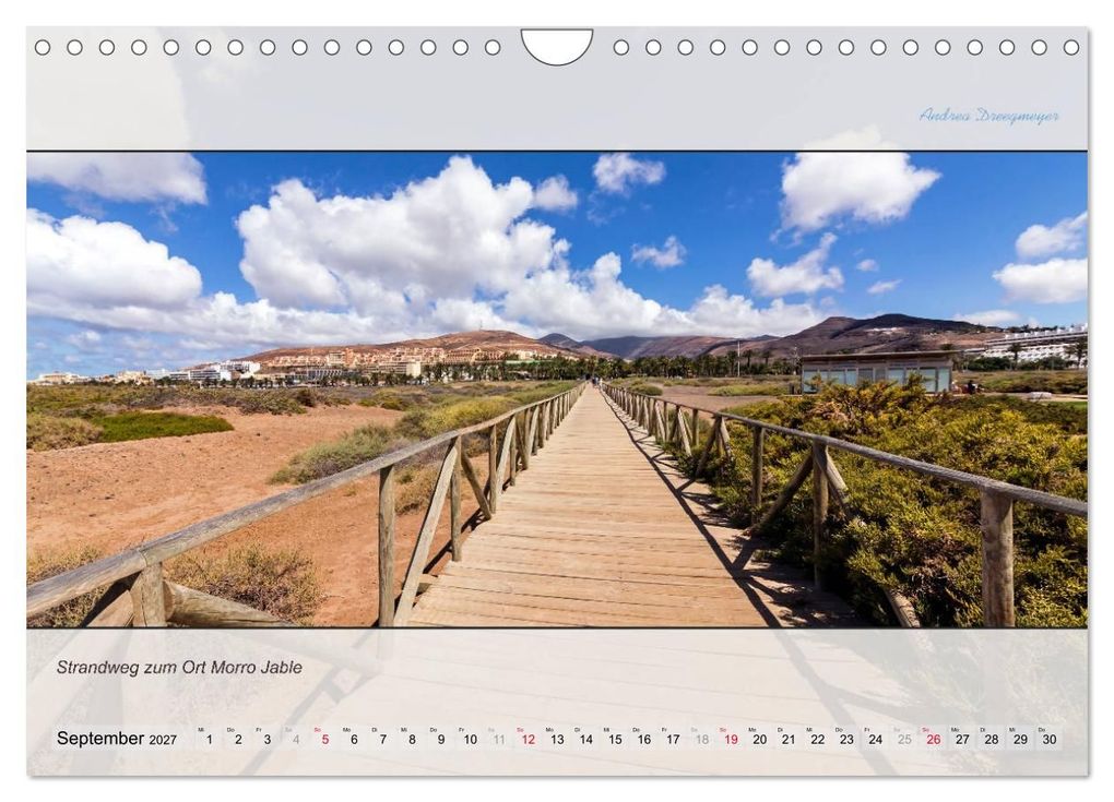 Weitere Ansicht: FUERTEVENTURA-PANORAMA (Wandkalender 2027 DIN A4 quer), CALVENDO Monatskalender | Andrea Dreegmeyer, Calvendo