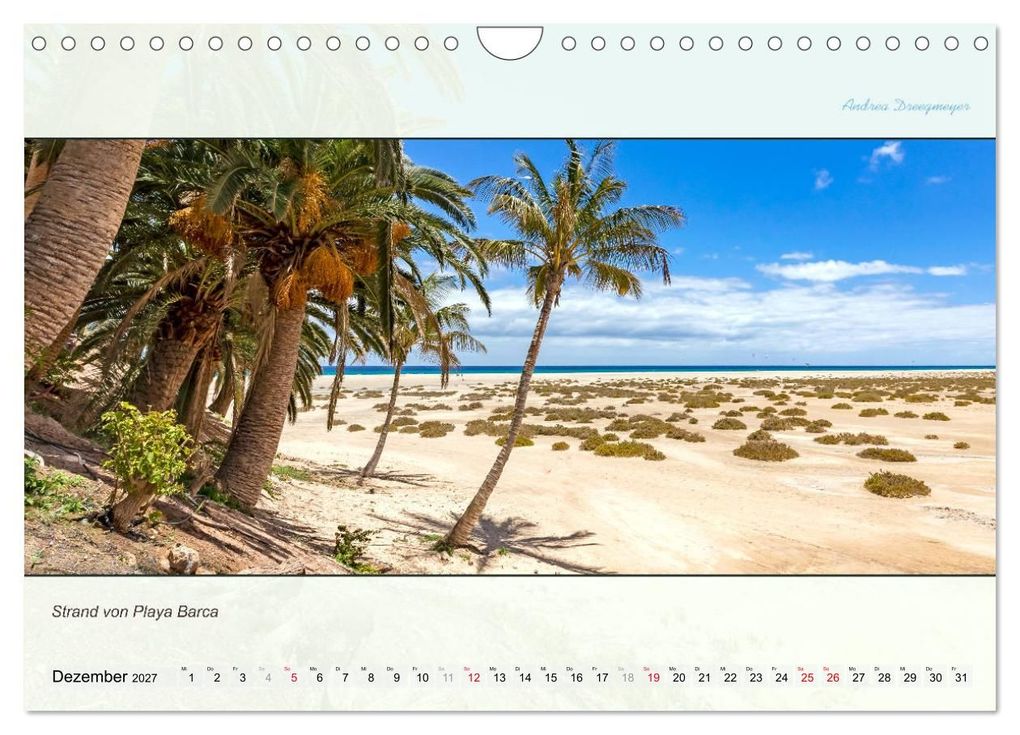 Weitere Ansicht: FUERTEVENTURA-PANORAMA (Wandkalender 2027 DIN A4 quer), CALVENDO Monatskalender | Andrea Dreegmeyer, Calvendo