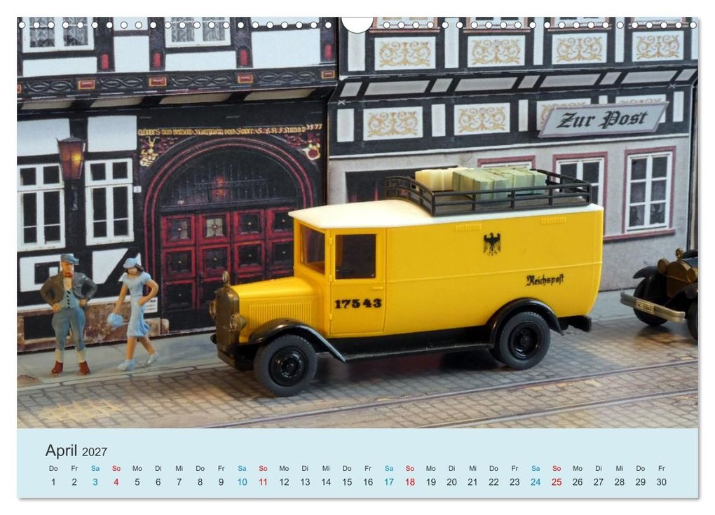 Weitere Ansicht: Die Post ist da (Wandkalender 2027 DIN A3 quer), CALVENDO Monatskalender | Klaus-Peter Huschka, Calvendo