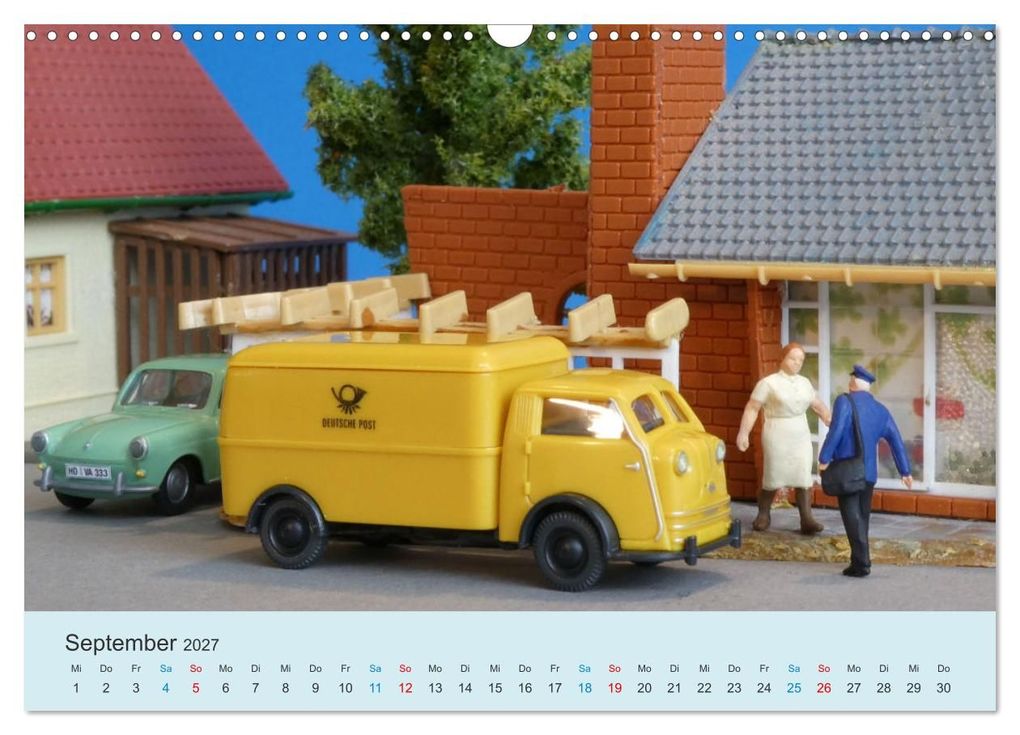 Weitere Ansicht: Die Post ist da (Wandkalender 2027 DIN A3 quer), CALVENDO Monatskalender | Klaus-Peter Huschka, Calvendo