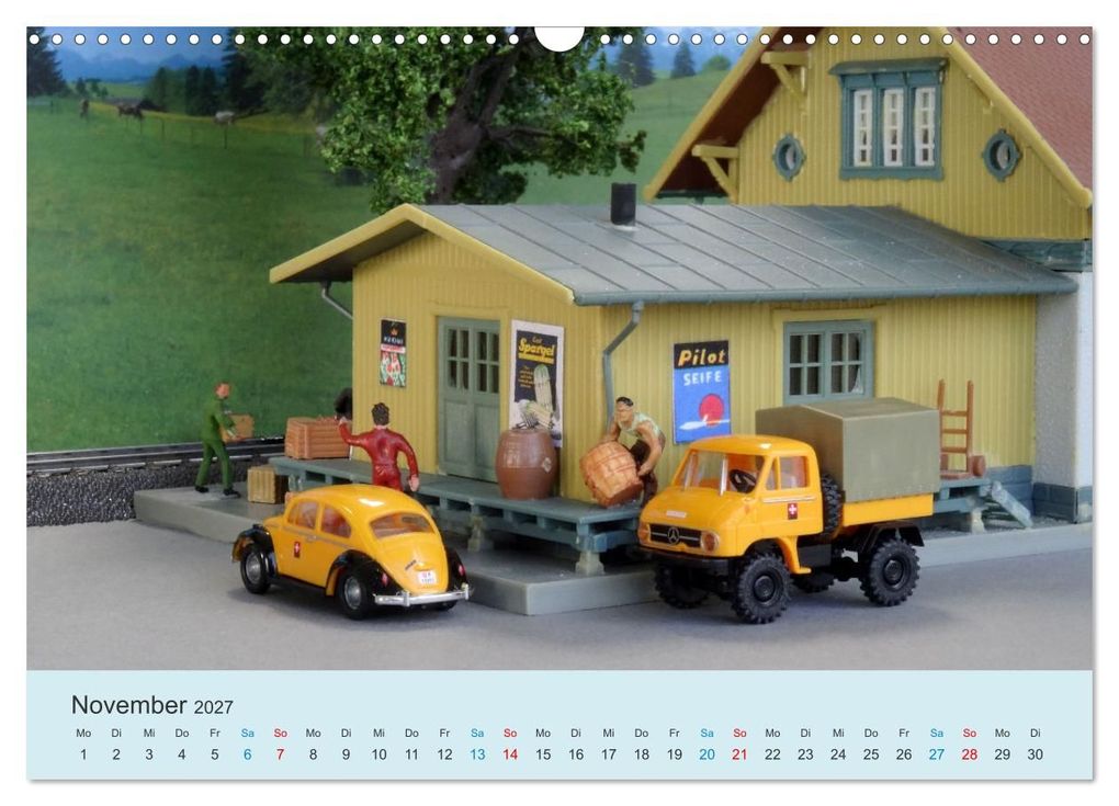Weitere Ansicht: Die Post ist da (Wandkalender 2027 DIN A3 quer), CALVENDO Monatskalender | Klaus-Peter Huschka, Calvendo