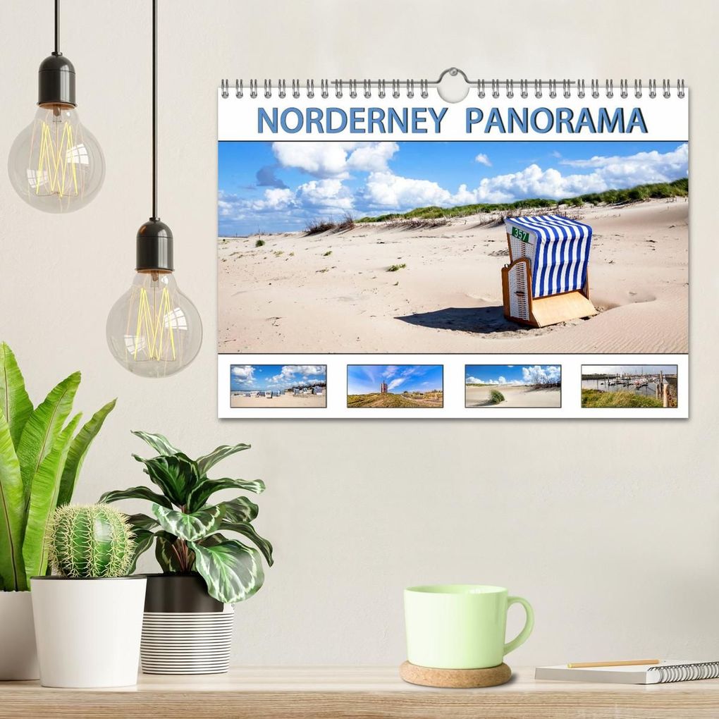 Weitere Ansicht: NORDERNEY PANORAMA (Wandkalender 2027 DIN A4 quer), CALVENDO Monatskalender | Andrea Dreegmeyer, Calvendo