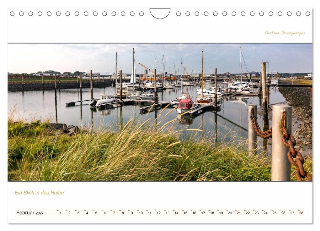 Weitere Ansicht: NORDERNEY PANORAMA (Wandkalender 2027 DIN A4 quer), CALVENDO Monatskalender | Andrea Dreegmeyer, Calvendo