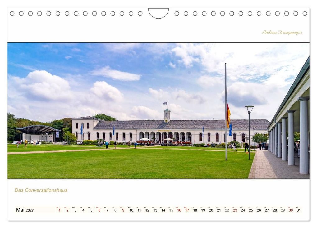 Weitere Ansicht: NORDERNEY PANORAMA (Wandkalender 2027 DIN A4 quer), CALVENDO Monatskalender | Andrea Dreegmeyer, Calvendo