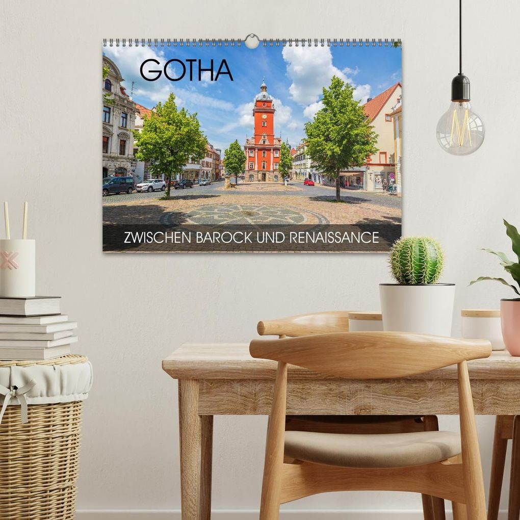 Weitere Ansicht: Gotha - zwischen Barock und Renaissance (Wandkalender 2027 DIN A3 quer), CALVENDO Monatskalender | Val Thoermer, Calvendo
