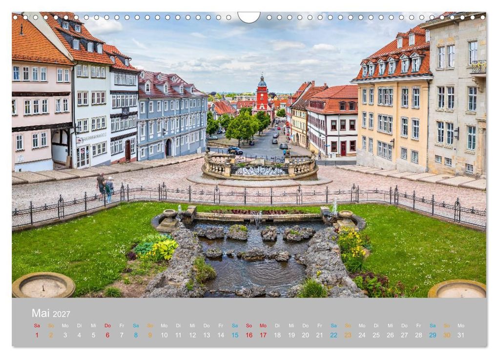 Weitere Ansicht: Gotha - zwischen Barock und Renaissance (Wandkalender 2027 DIN A3 quer), CALVENDO Monatskalender | Val Thoermer, Calvendo