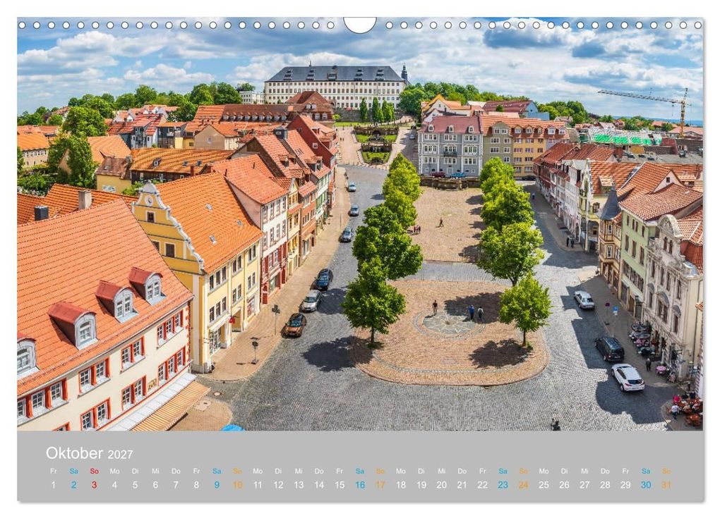 Weitere Ansicht: Gotha - zwischen Barock und Renaissance (Wandkalender 2027 DIN A3 quer), CALVENDO Monatskalender | Val Thoermer, Calvendo