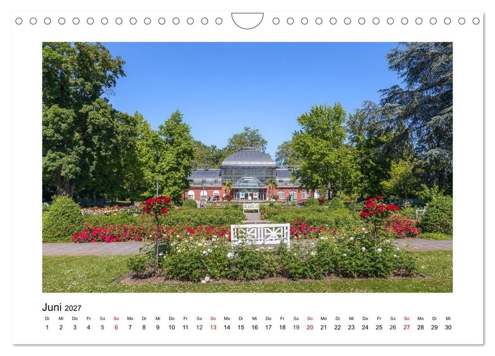 Weitere Ansicht: Frankfurt - Parks und Gärten (Wandkalender 2027 DIN A4 quer), CALVENDO Monatskalender | Dieter Meyer, Calvendo