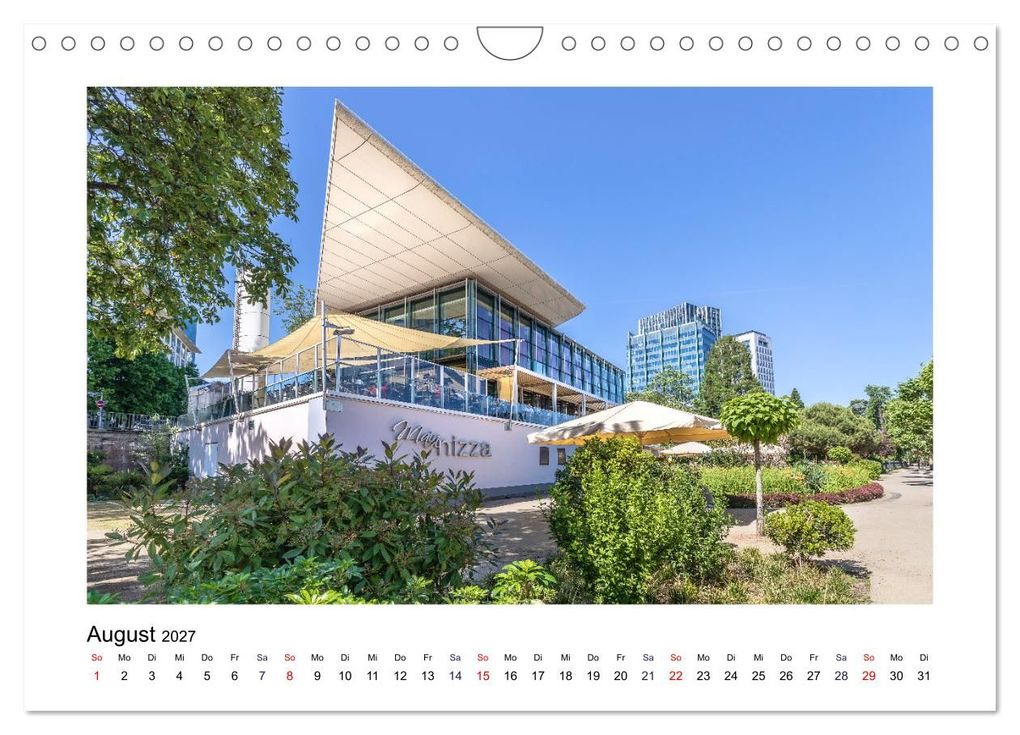 Weitere Ansicht: Frankfurt - Parks und Gärten (Wandkalender 2027 DIN A4 quer), CALVENDO Monatskalender | Dieter Meyer, Calvendo