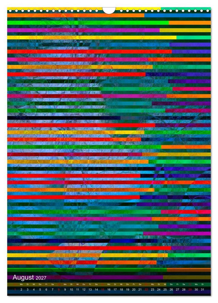Weitere Ansicht: Das Abstrakte Jahr (Wandkalender 2027 DIN A3 hoch), CALVENDO Monatskalender | Edmund Nägele F.R.P.S., Calvendo