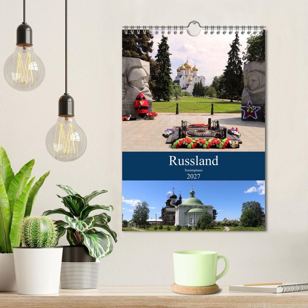 Weitere Ansicht: Russland - Terminplaner (Wandkalender 2027 DIN A4 hoch), CALVENDO Monatskalender | Denise Graupner, Calvendo
