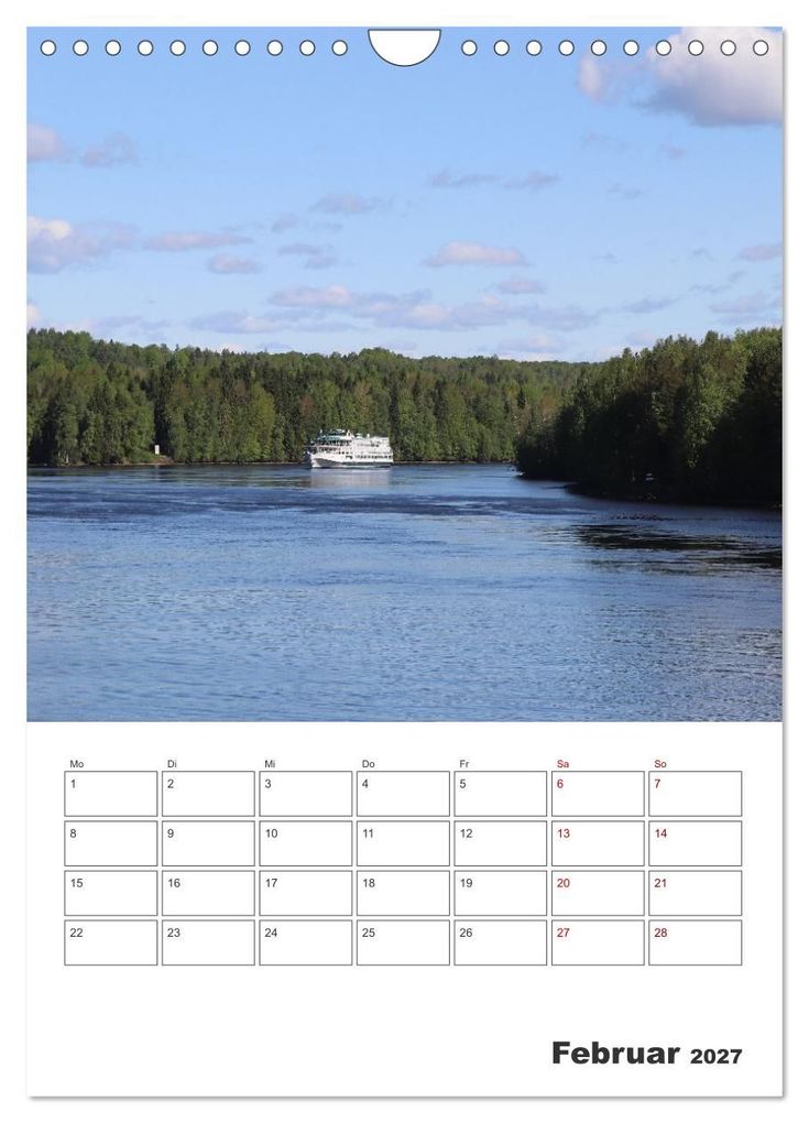 Weitere Ansicht: Russland - Terminplaner (Wandkalender 2027 DIN A4 hoch), CALVENDO Monatskalender | Denise Graupner, Calvendo