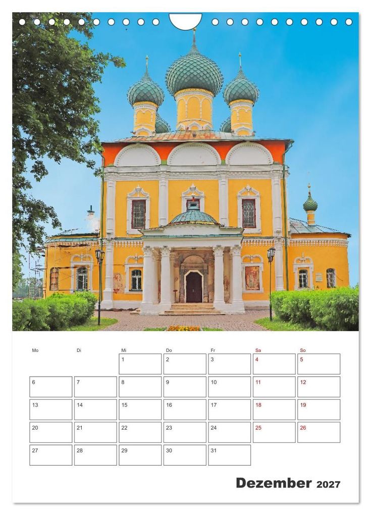 Weitere Ansicht: Russland - Terminplaner (Wandkalender 2027 DIN A4 hoch), CALVENDO Monatskalender | Denise Graupner, Calvendo