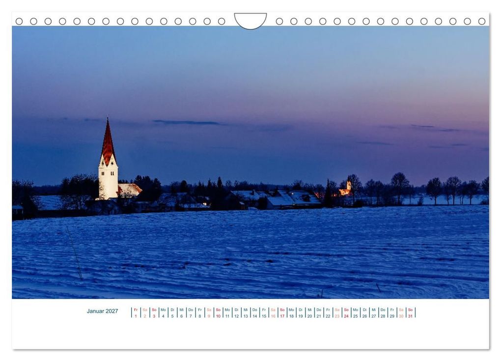 Weitere Ansicht: Panorama der Heimat Landkreis Freising (Wandkalender 2027 DIN A4 quer), CALVENDO Monatskalender | Joachim Mindt, Calvendo