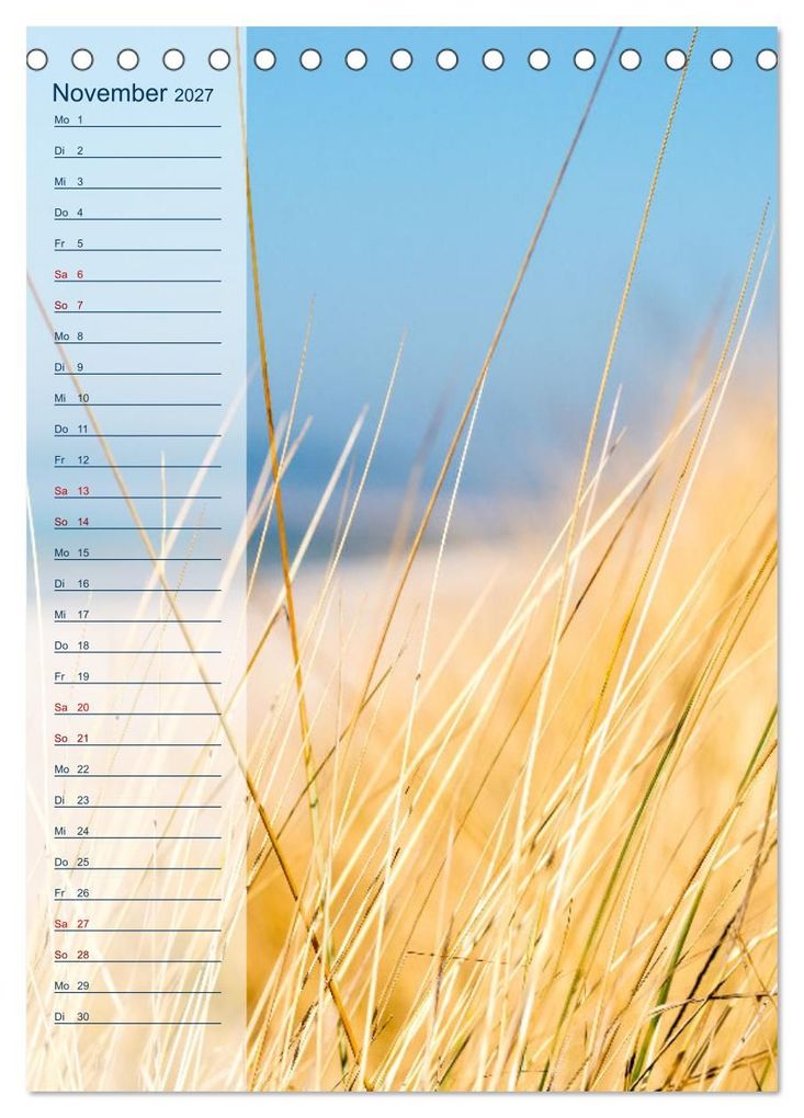 Weitere Ansicht: Maritim - Geburtstagskalender (Tischkalender 2027 DIN A5 hoch), CALVENDO Monatskalender | Carola Vahldiek, Calvendo