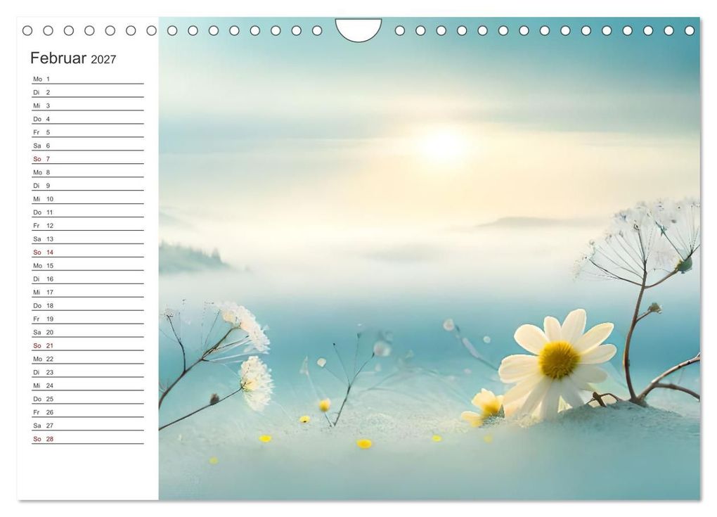 Weitere Ansicht: Romantischer Terminkalender (Wandkalender 2027 DIN A4 quer), CALVENDO Monatskalender | Ursula Di Chito, Calvendo