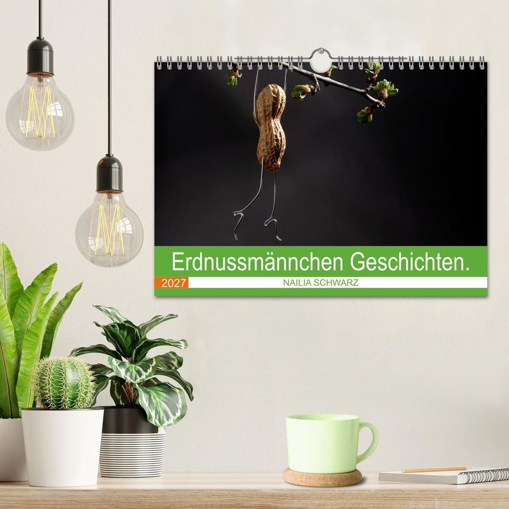Weitere Ansicht: Erdnussmännchen Geschichten. (Wandkalender 2027 DIN A4 quer), CALVENDO Monatskalender | Nailia Schwarz, Calvendo