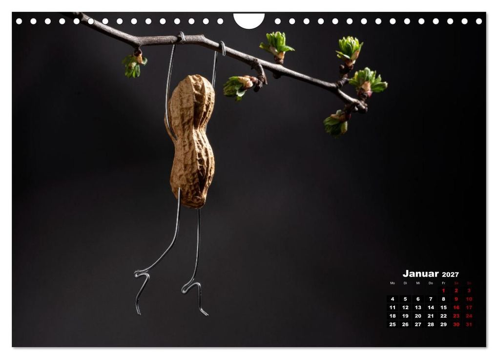 Weitere Ansicht: Erdnussmännchen Geschichten. (Wandkalender 2027 DIN A4 quer), CALVENDO Monatskalender | Nailia Schwarz, Calvendo