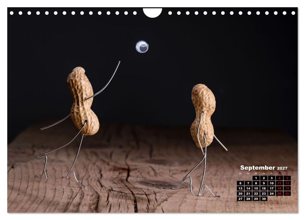 Weitere Ansicht: Erdnussmännchen Geschichten. (Wandkalender 2027 DIN A4 quer), CALVENDO Monatskalender | Nailia Schwarz, Calvendo
