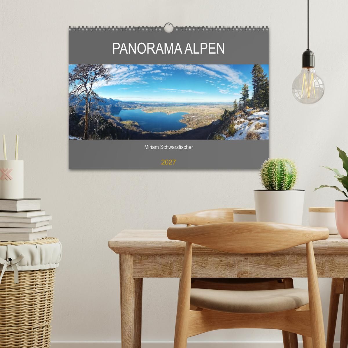 Weitere Ansicht: Panorama Alpen (Wandkalender 2027 DIN A3 quer), CALVENDO Monatskalender | Miriam Schwarzfischer, Calvendo