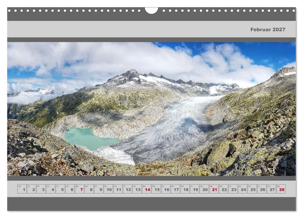 Weitere Ansicht: Panorama Alpen (Wandkalender 2027 DIN A3 quer), CALVENDO Monatskalender | Miriam Schwarzfischer, Calvendo