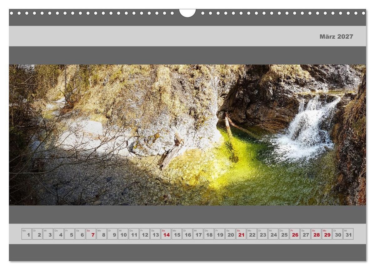 Weitere Ansicht: Panorama Alpen (Wandkalender 2027 DIN A3 quer), CALVENDO Monatskalender | Miriam Schwarzfischer, Calvendo