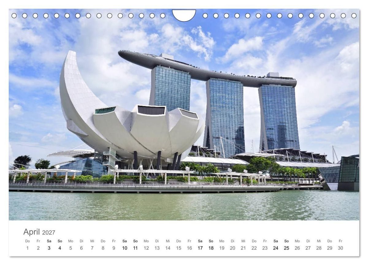Weitere Ansicht: Singapur (Wandkalender 2027 DIN A4 quer), CALVENDO Monatskalender | Franziska Hoppe, Calvendo