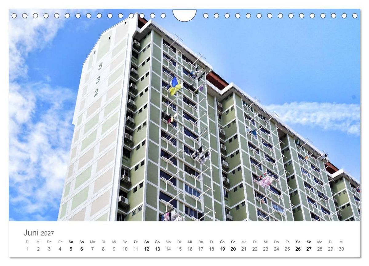 Weitere Ansicht: Singapur (Wandkalender 2027 DIN A4 quer), CALVENDO Monatskalender | Franziska Hoppe, Calvendo