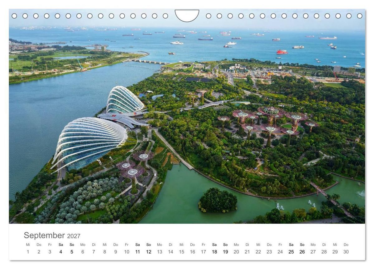 Weitere Ansicht: Singapur (Wandkalender 2027 DIN A4 quer), CALVENDO Monatskalender | Franziska Hoppe, Calvendo