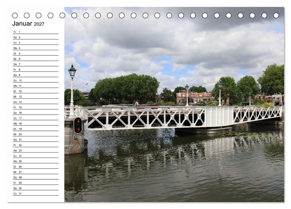 Weitere Ansicht: Holländische Architektur Geburtstagskalender (Tischkalender 2027 DIN A5 quer), CALVENDO Monatskalender | Frank Gayde, Calvendo