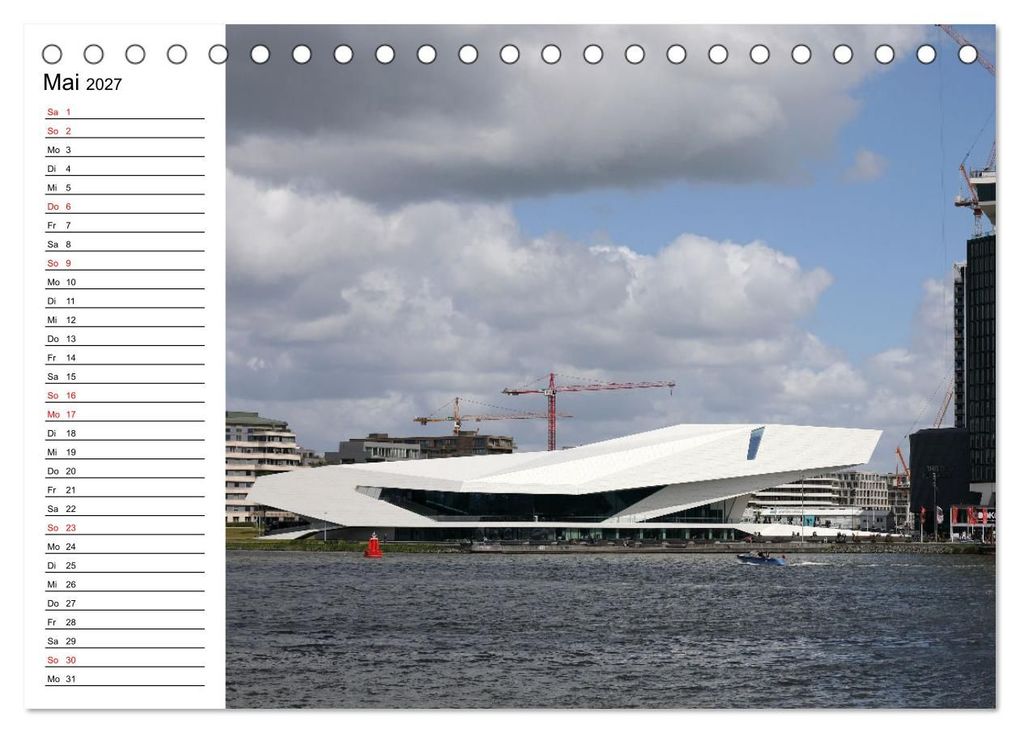 Weitere Ansicht: Holländische Architektur Geburtstagskalender (Tischkalender 2027 DIN A5 quer), CALVENDO Monatskalender | Frank Gayde, Calvendo